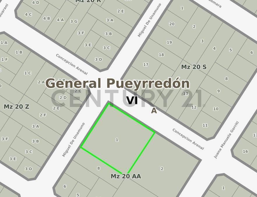 Gran lote en esquina – Los Pinares - 1850 m2 — foto 1