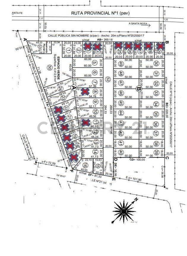 Venta de lotes en loteo Altos del Ceibo , ruta 1 km 10,50 — foto 1