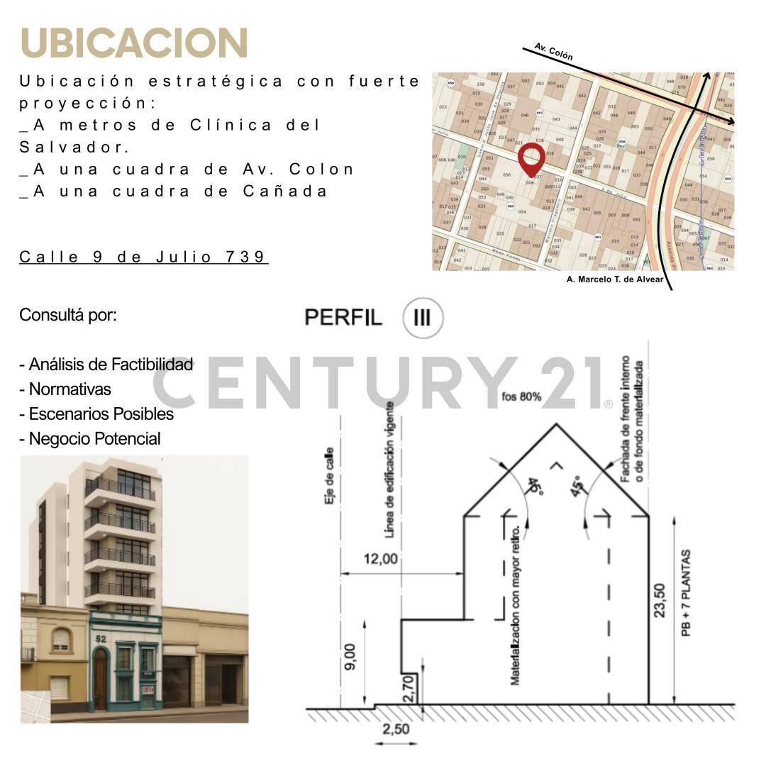 CASONA EN VENTA / Calle 9 de Julio - R +1.800 m² — foto 1