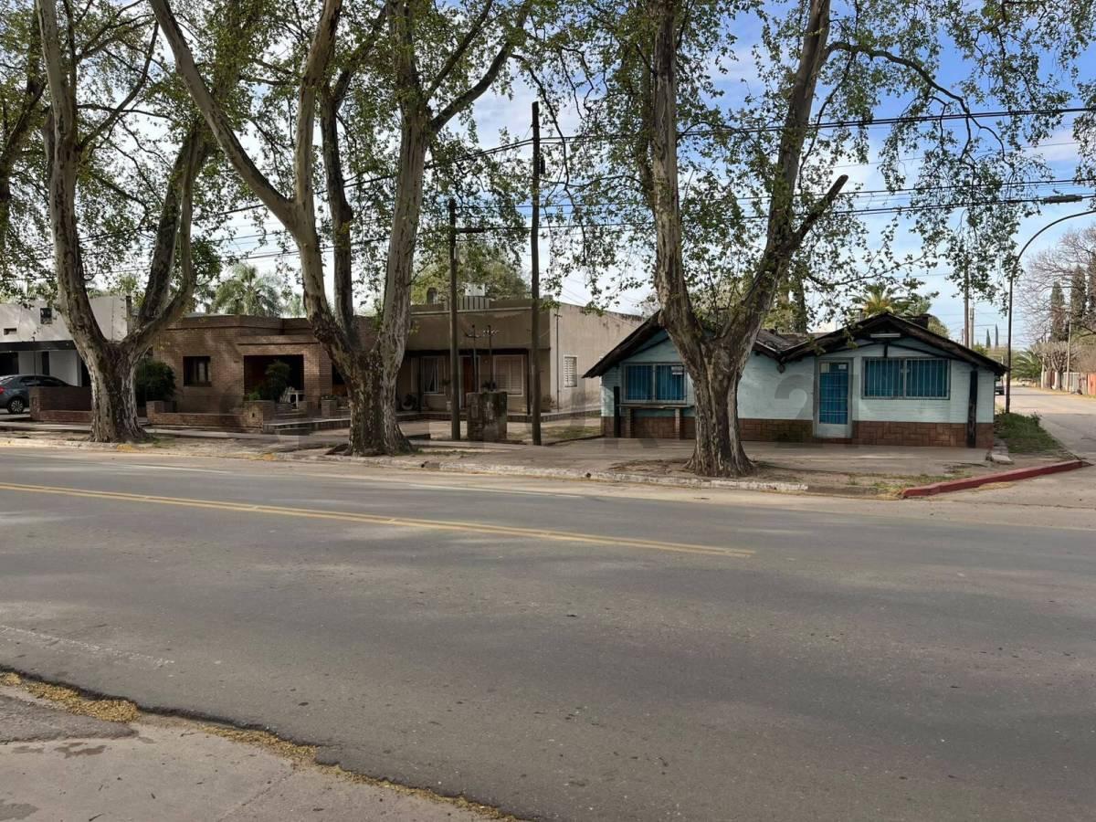 Gran oportunidad sobre av. San Martin esquina 2 casas local y terreno — foto 1