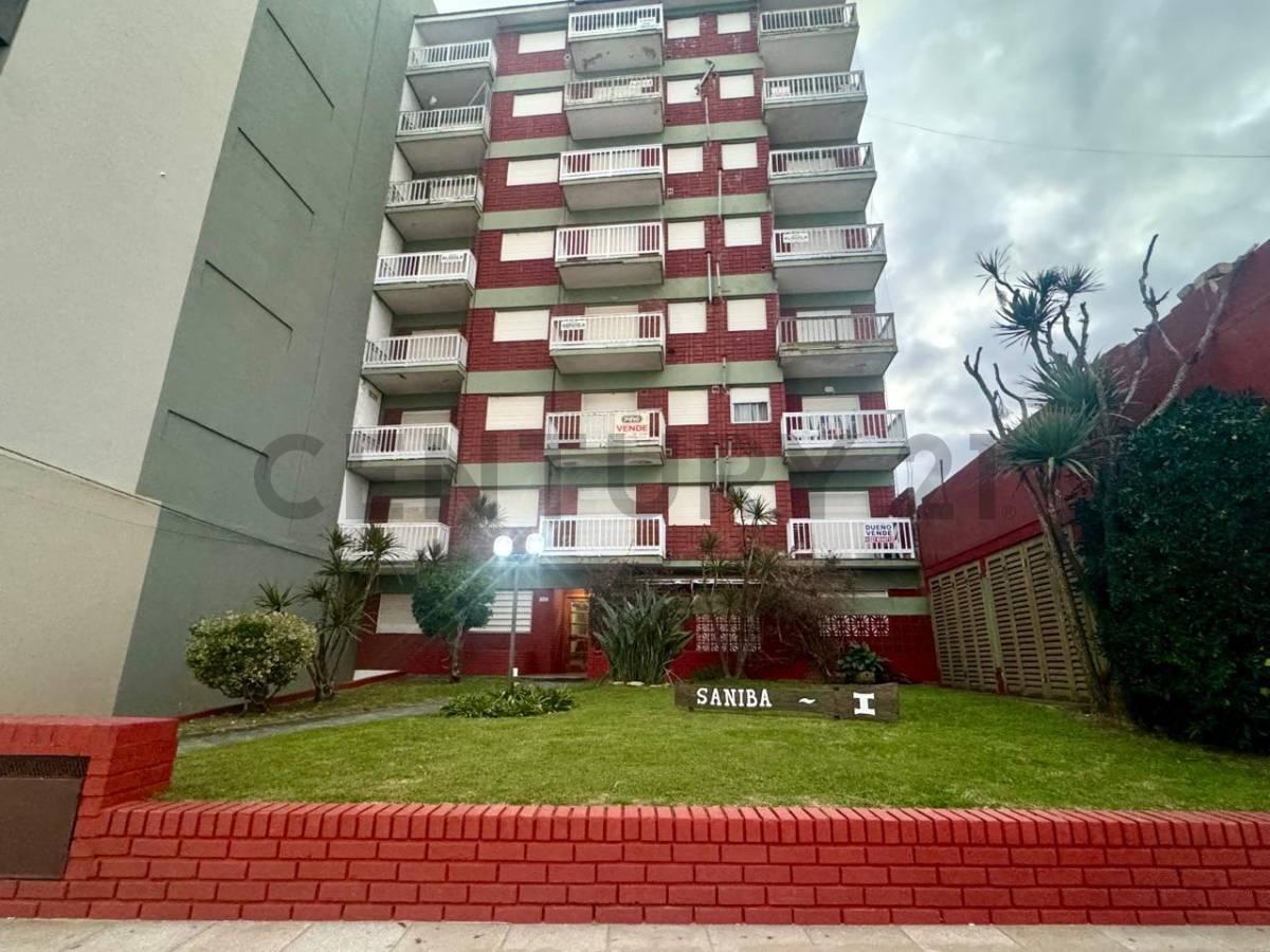 Departamento en venta 3 ambientes frente al mar con parque y gas natural en Santa Teresita — foto 1