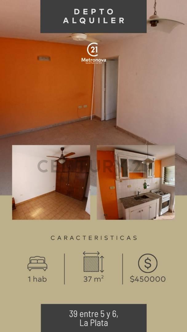 Departamento 1 dormitorio en ALQUILER en La Plata — foto 1