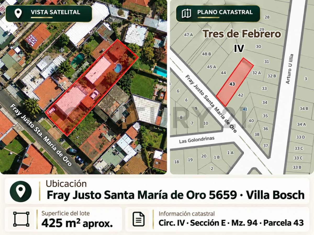 VENTA LOTE PARA DESARROLLO EN VILLA BOSCH - ACEPTA METROS — foto 1
