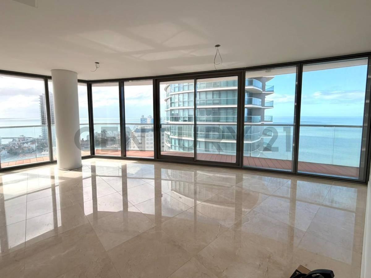 3 AMBIENTES EN MARAL EXPLANADA | PISO 15 | 104 M² | DOBLE COCHERA Y BAULERA| VISTA AL MAR — foto 1