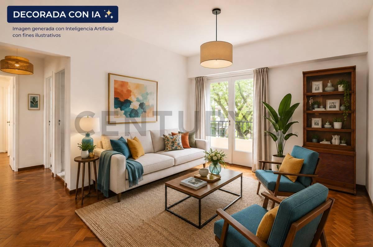 VENTA, Cómodo y Luminoso 3 Ambientes en el Corazón de Coghlan primer piso por Escalera. — foto 1