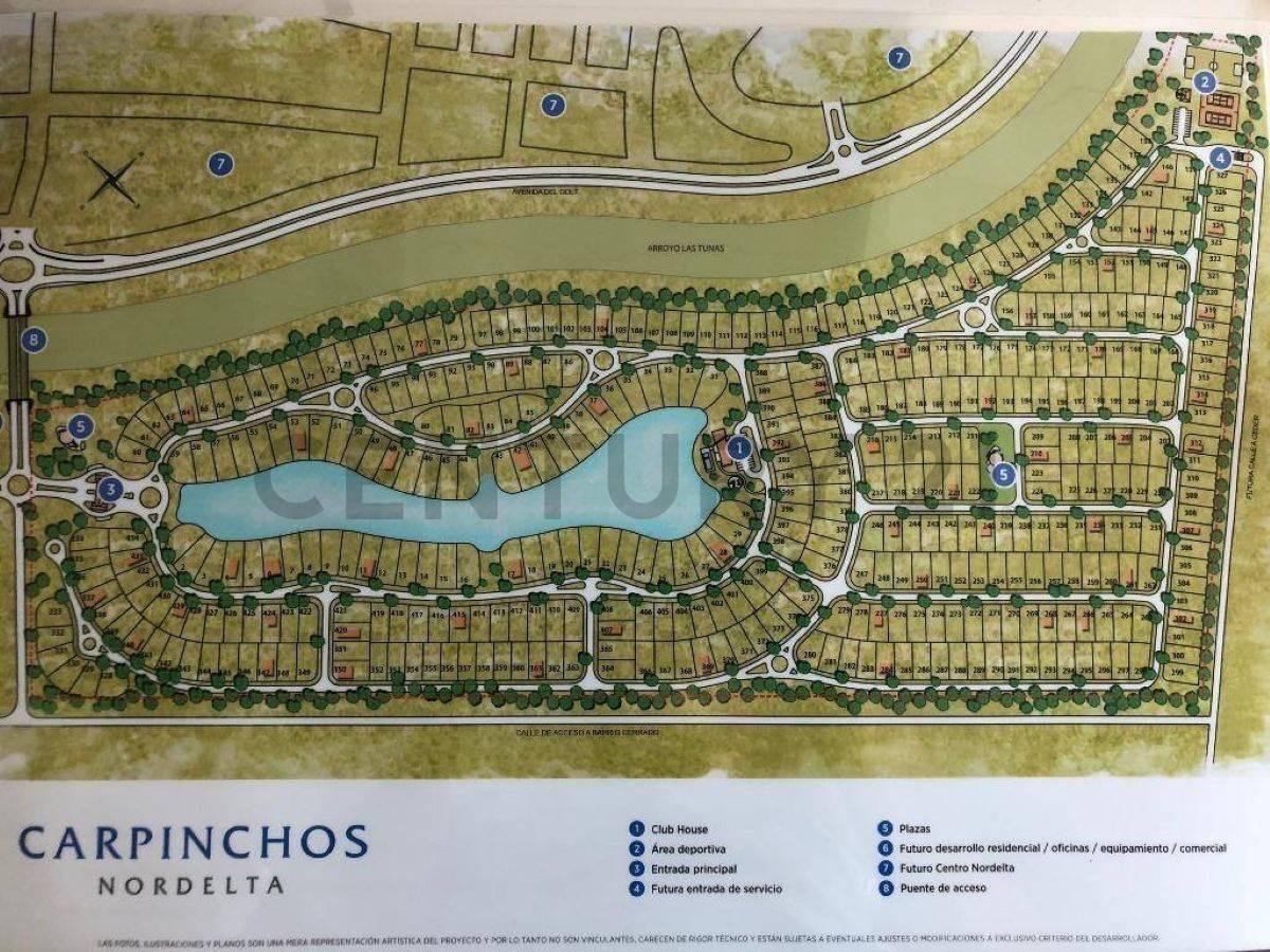 Lote en EXCLUSIVA Barrio Carpinchos, Nordelta — foto 1