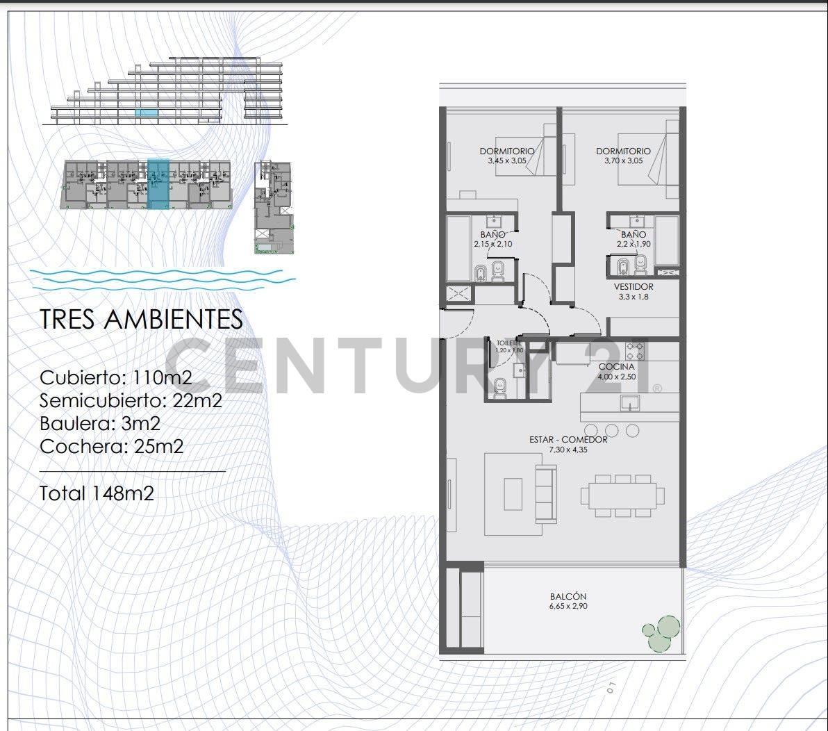 Aqua Marina Nordelta al Río Depto 3 amb con financiación — foto 1