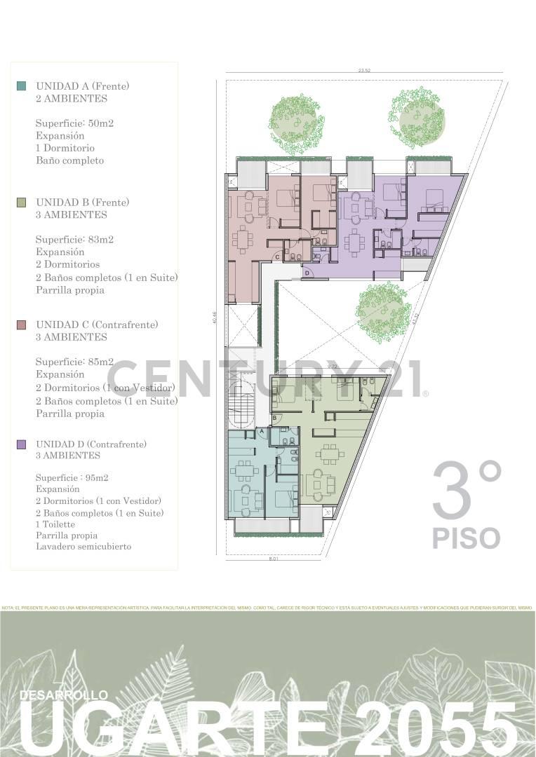 Departamento 2 dormitorios en Olivos Vicente Lopez — foto 1