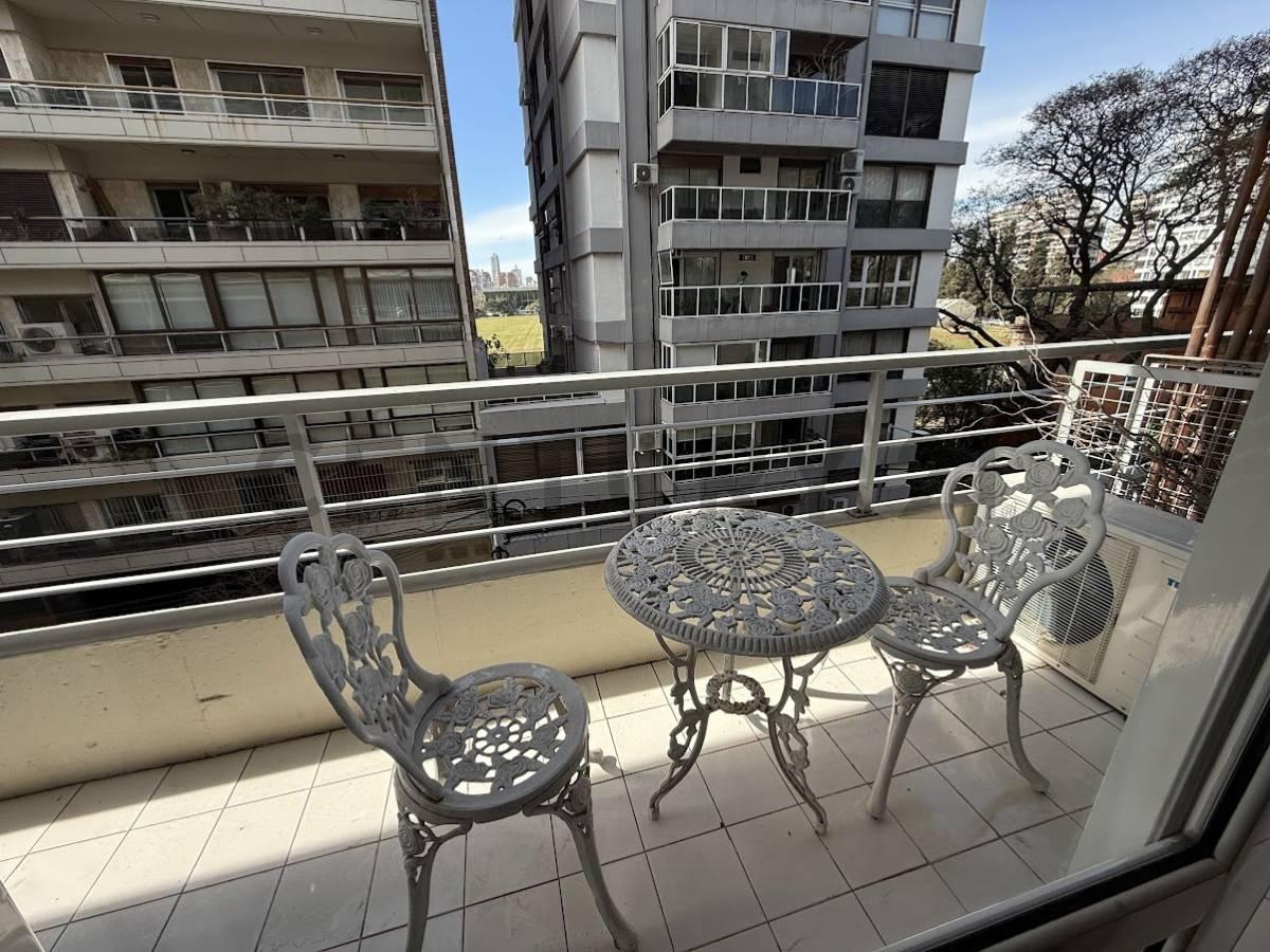 DEPARTAMENTO 2 AMB ALQUILER AMOBLADO CON COCHERA AMENITIES BALCON AL FRENTE CAÑITAS — foto 1