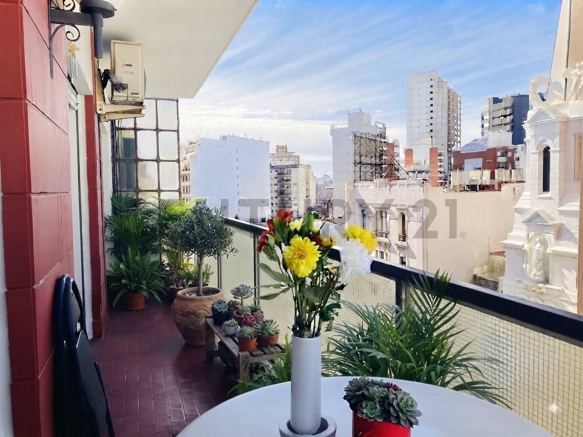 VENTA-PERMUTA DEPARTAMENTO EN BARRACAS: 4 AMB + DEP + PLAYROOM, PALIER PRIVADO Y COCHERA FIJA EN AV. — foto 1