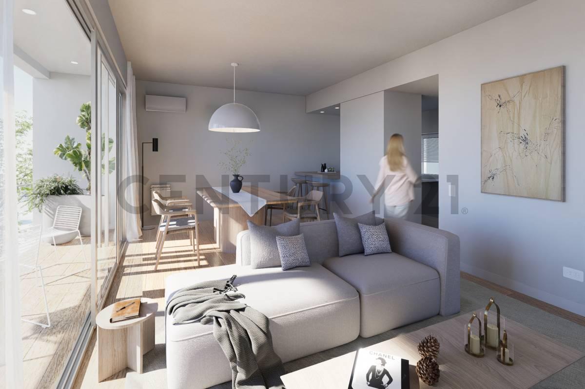 Departamento en venta en Canning 2 Dormitorios con Balcón en Construcción — foto 1