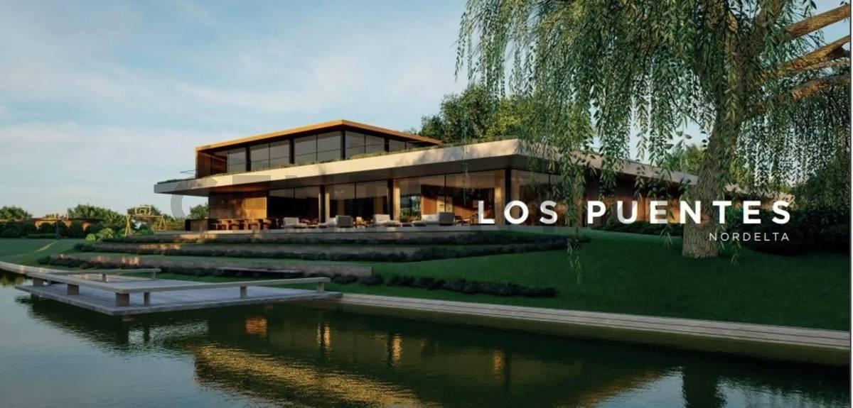 Venta Lote a la laguna central Barrio Puentes Nordelta — foto 1