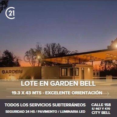 Lote en Venta Garden Bell, City Bell — foto 1