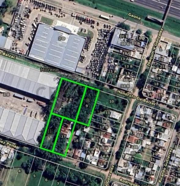 VENTA LOTE MORENO IDEAL GALPON, DEPOSITO O LOTEO a pasos de COLECTORA — foto 1