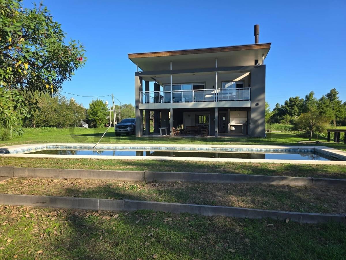 CASA CON PISCINA-PLAYA Y MUELLE PROPIO- SOBRE EL RIO PARANACITO -ISLAS DEL IBICUY Nº6- ENTRE RIOS — foto 1