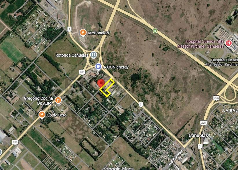 TERRENO EN VENTA SOBRE RUTA 3 Y 205 excelente ubicación !! — foto 1