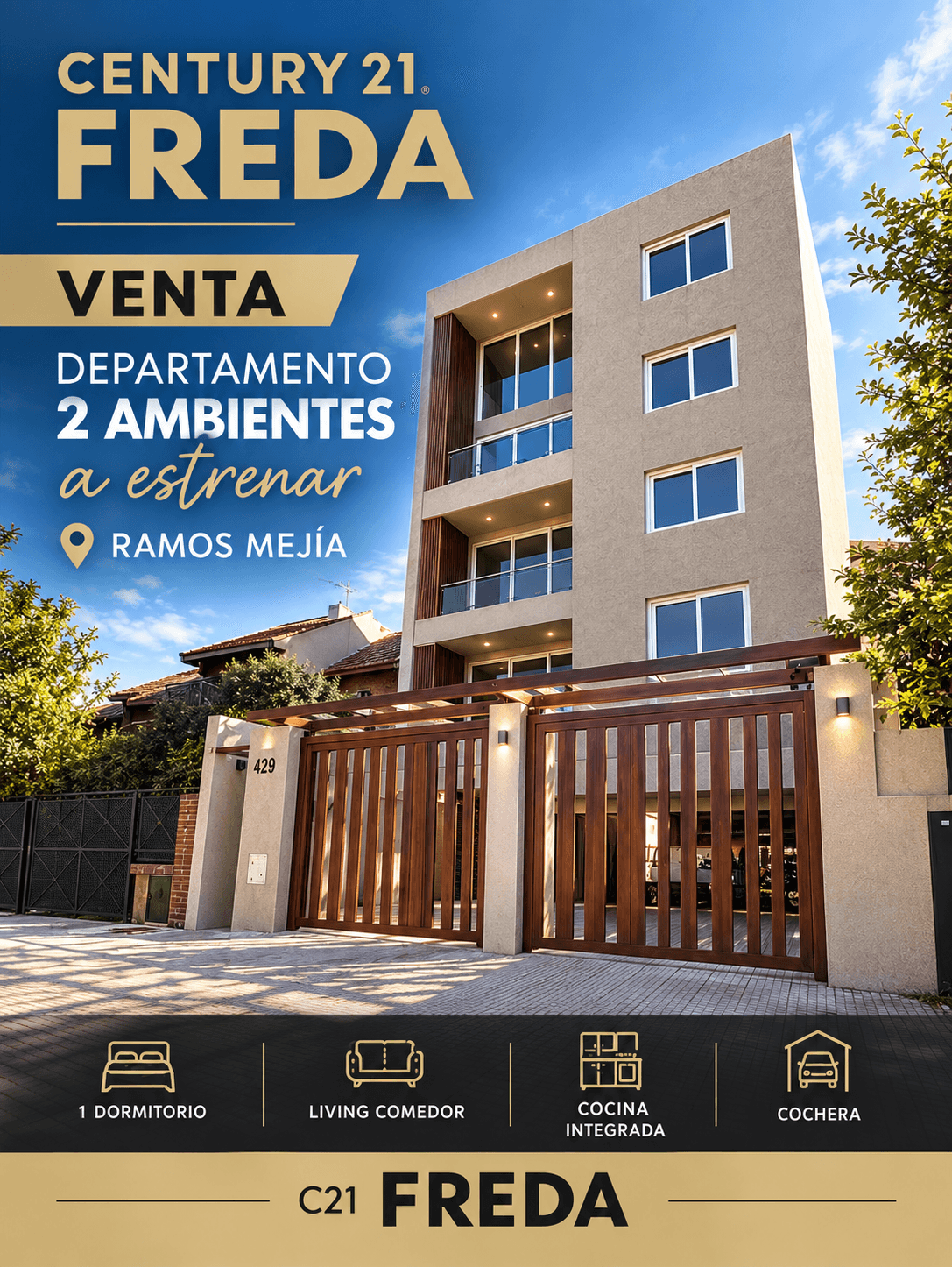 VENTA DE DEPARTAMENTO 2 AMBIENTES EN RAMOS MEJIA NORTE — foto 1