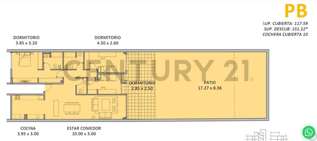 VENTA PERMUTA DPTO TIPO DUPLEX 4 AMB CON PATIO EN DEVOTO — foto 1