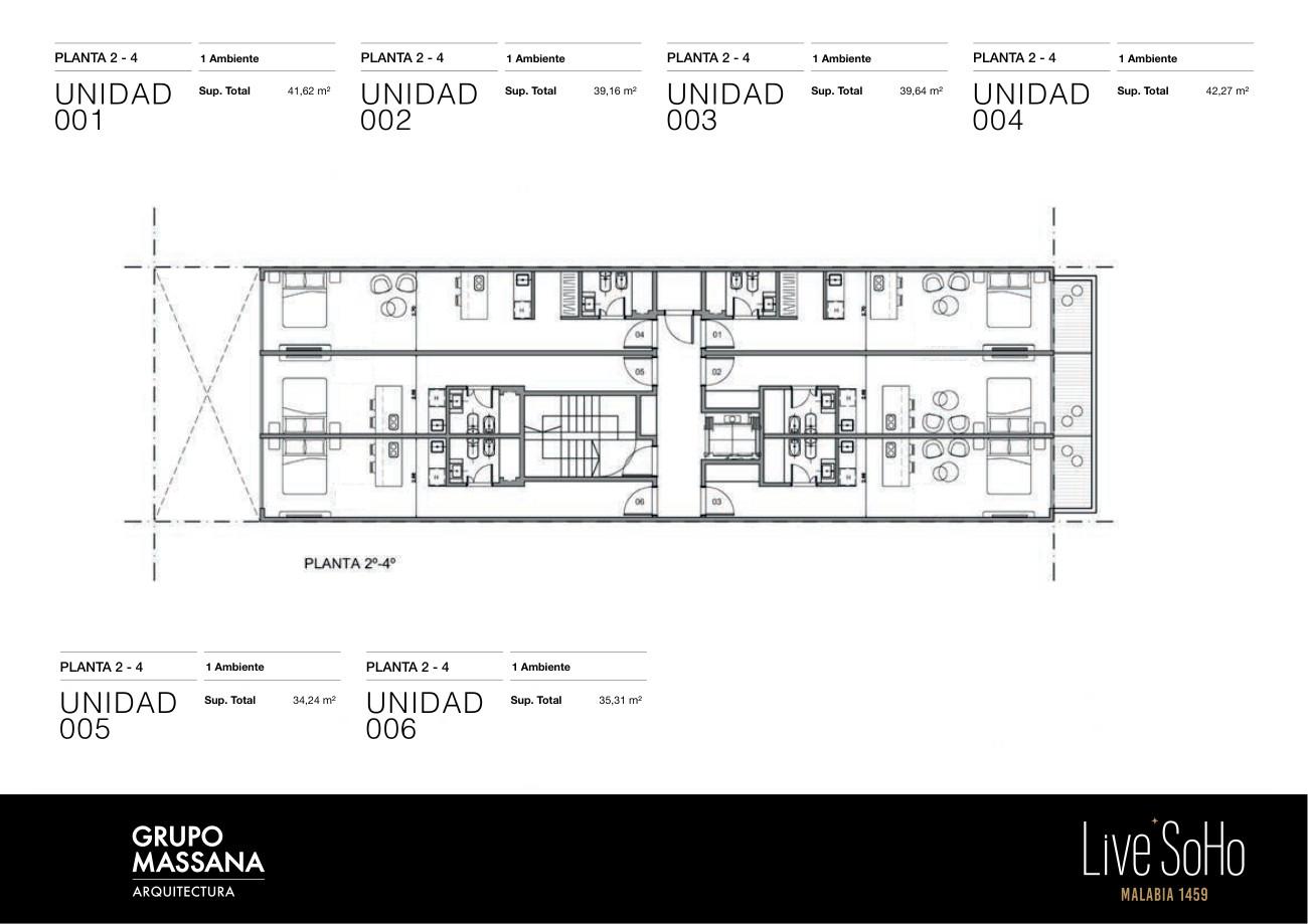 VENTA - PERMUTA - DPTO MONOAMBIENTE - PALERMO SOHO - 35 M2 — foto 1