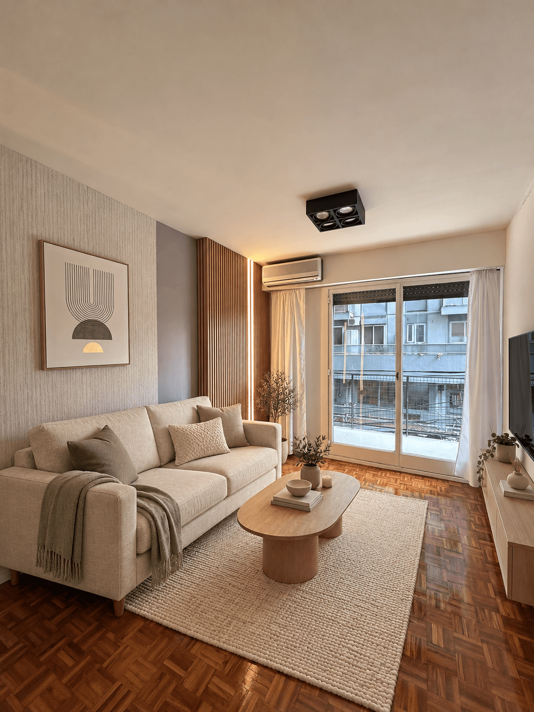 VENTA Departamento 2 ambientes luminoso con balcón frente a La Rural — foto 1