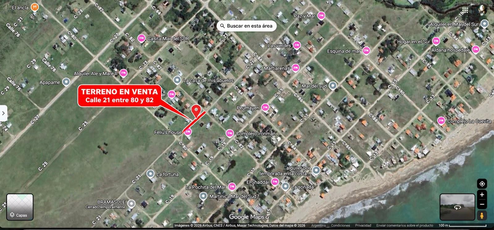 VENTA LOTE EN MAR DEL SUD, MIRAMAR — foto 1