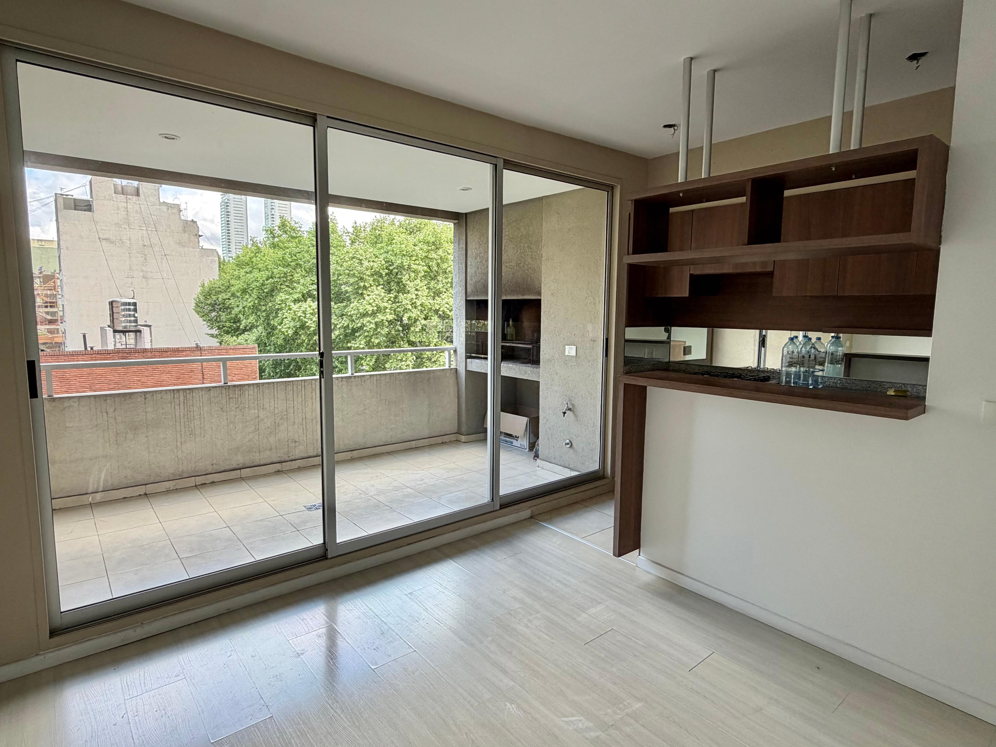 Departamento en alquiler 2 ambientes, PALERMO. Con terraza propia y parrilla — foto 1