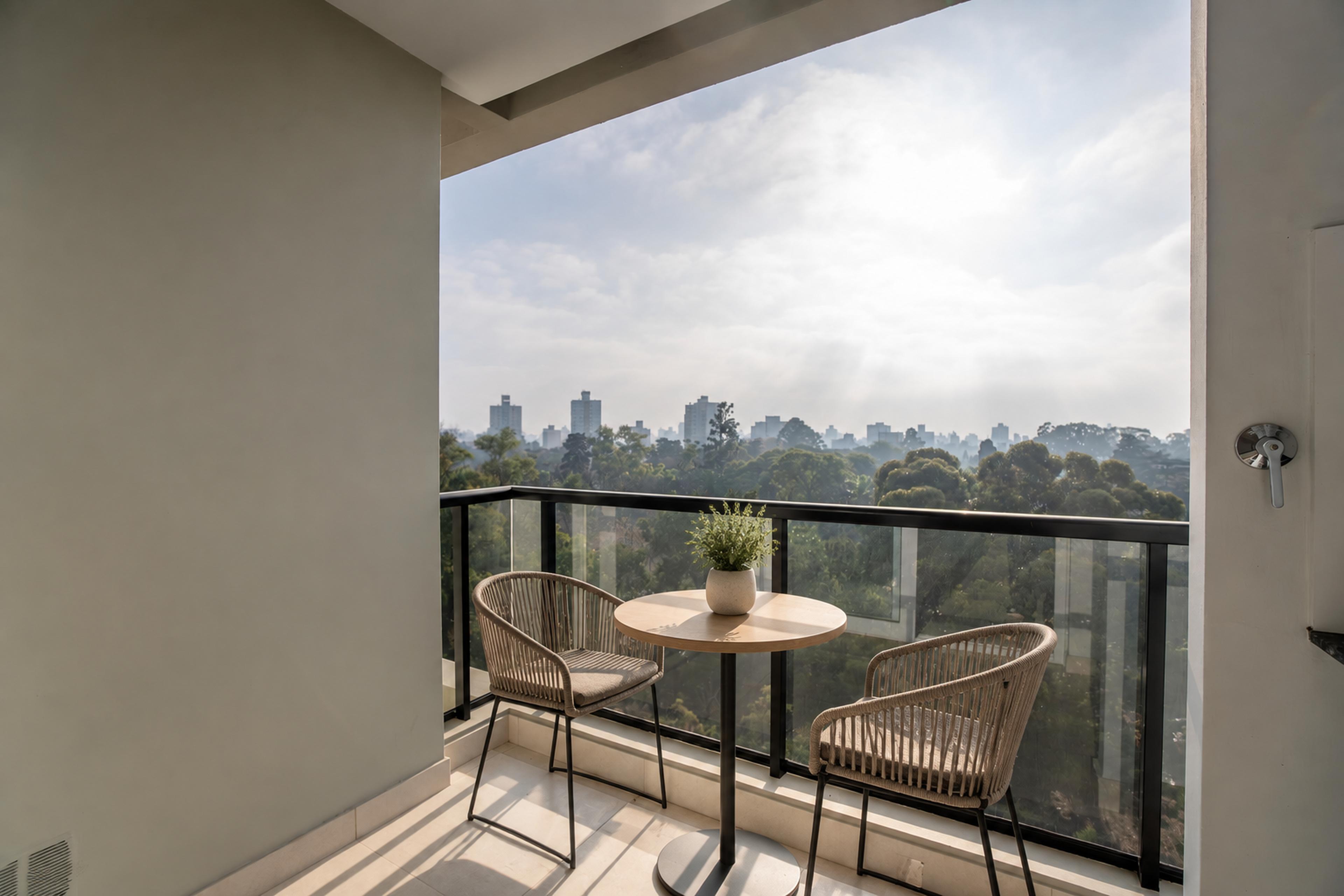 Departamento en venta en La Plata de 1 dormitorio a estrenar frente a Parque Saavedra. — foto 1